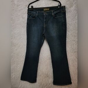 Old Navy Women's Dark Blue Boot Cut Jeans Size 18 Short
